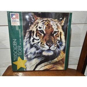 Golden Tiger By Carl Brenders *over 1000 Pieces NEW SEALED